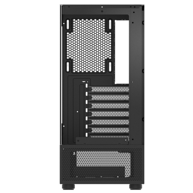 Кутия ADATA INVADER X MINI MT BLACK, Middle Tower, 2 x USB 3.2, 1 x USB 3.2 Type-C, Mini-ITX, Micro-ATX, ATX