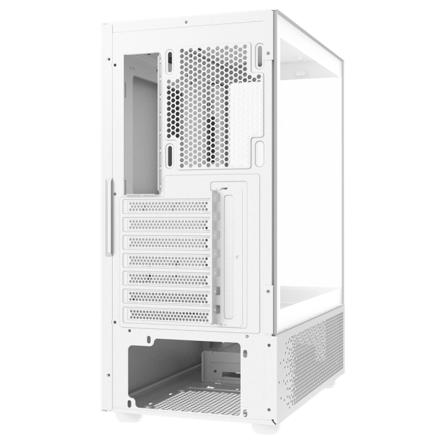 Кутия ADATA INVADER X MINI MT WHITE, Middle Tower, 2 x USB 3.2, 1 x USB 3.2 Type-C, Mini-ITX, Micro-ATX, ATX