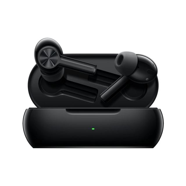 Слушалки OnePlus Buds Z2 E504A, безжични, Bluetooth, микрофон, 20 Hz - 20,000 Hz, Активно шумопотискане, IP55 and IPX4 case, Черни