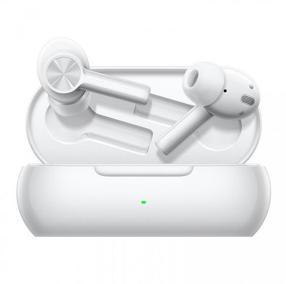 Слушалки OnePlus Buds Z2 E504A, безжични, Bluetooth, микрофон, 20 Hz - 20,000 Hz, Активно шумопотискане, IP55 and IPX4 case, Бели