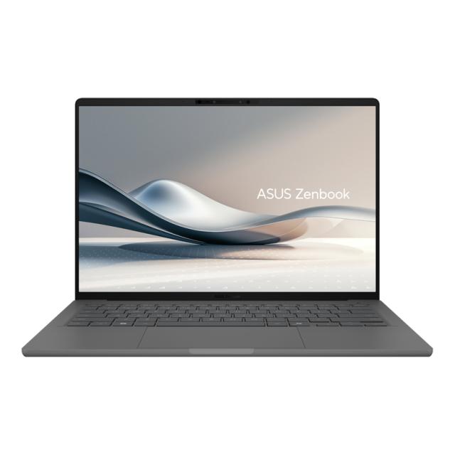 Лаптоп Asus Zenbook A14 UX3407RA-QD026X, Qualcomm Snapdragon X Elite X1E-78-100 12C (3.4 GHz, 42MB Cache), 14" (35.56 cm) WUXGA OLED 600nits HDR Glare Display, 32GB LPDDR5X, 1TB SSD, 2x USB4, Windows 11 Pro