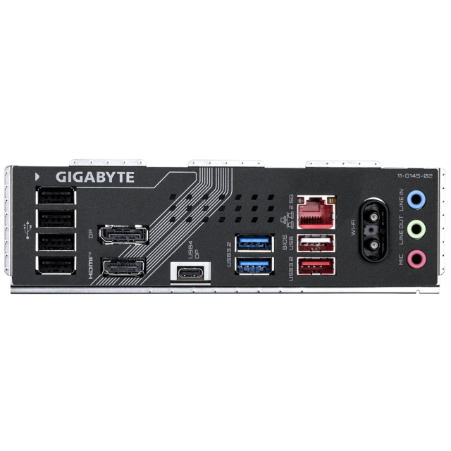 Дънна платка Gigabyte B860 GAMING X WIFI6Е, LGA1851, 4x DDR5, 3x M.2 NVMe, 4x SATA 6Gb/s, Wi-Fi6E, Bluetooth 5.3, HDMI, DP, ATX