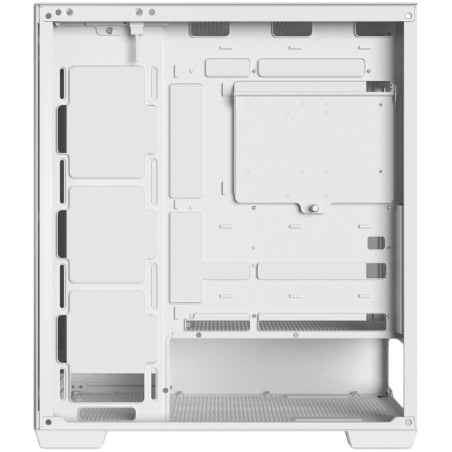 Кутия DeepCool CG580 WH, Middle Tower, 2x USB3.0, 1x Audio, Mini-ITX/Micro-ATX/ATX