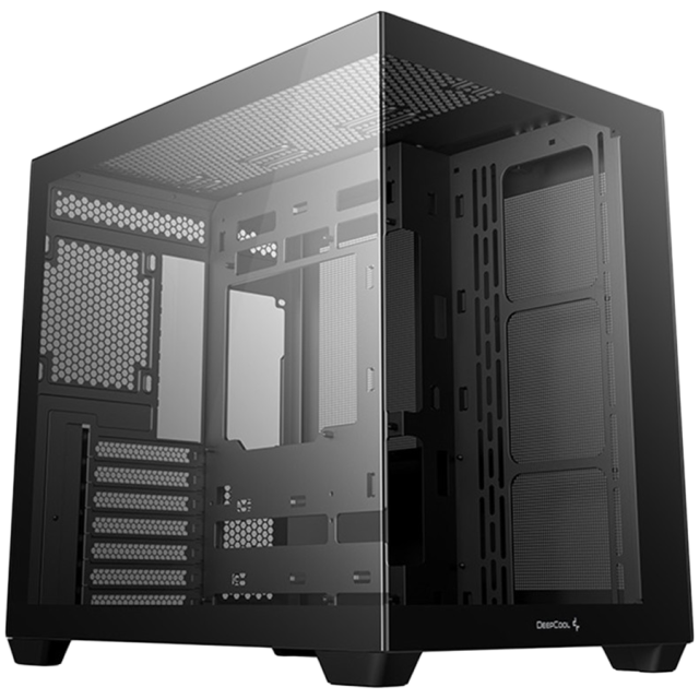 Кутия DeepCool CG530 Black, Middle Tower, 2x USB3.0, 1x USB 2.0, 1x Audio, Mini-ITX/Micro-ATX/ATX