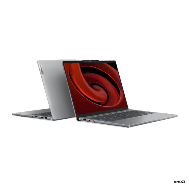 Лаптоп Lenovo IdeaPad Pro 5 14AHP9, AMD Ryzen 7 8845HS 8C (3.8/4.1GHz, 16MB cache), 14" (35.56cm) 2.8K IPS OLED GL 120Hz, 16GB LPDDR5X, 512GB SSD NVMe, Free DOS