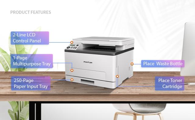 Лазерно многофункционално устройство Pantum CM1100DW Laser MFP