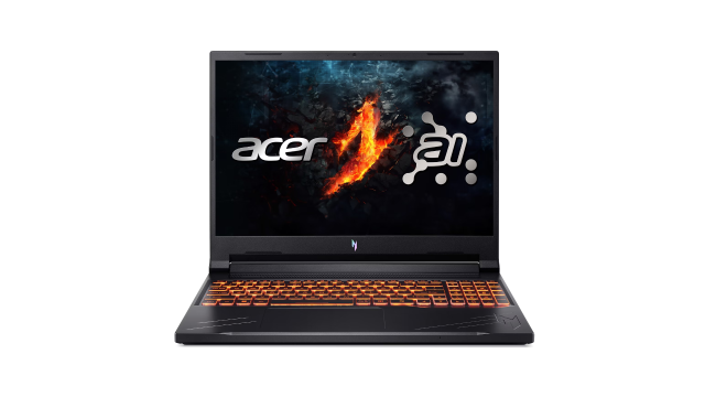 Лаптоп Acer Nitro V16 ANV16-71-76SJ, Intel Core i7-14650HX 16C (2.2/5.2 GHz, 30MB Cache), 16" (40.64cm) WQXGA IPS 180Hz Anti-Glare Display, NVIDIA GF RTX 4060 8GB, 16GB DDR5, 1TB SSD NVMe, 1x Thunderbolt 4, Free DOS