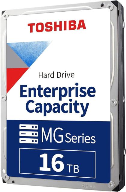 Твърд диск Toshiba Enterprise MG09 16TB SATA 6 Gb/s, 7200 rpm, 512MB кеш, 3.5" (8.89 cm)