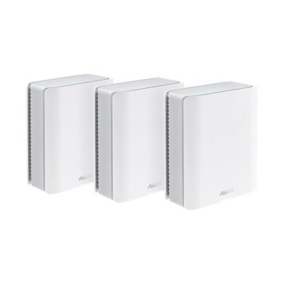 Рутер ASUS ZenWiFi BT10 Tri-band WiFi 7 Mesh (W-3-PK), LAN: 1x10/100/1000Base-T Gigabit, WAN/LAN: 1x10/100Base-TX, WAN/LAN: 1x10/100/1000Base-T Gigabit, 1 x USB 3.0