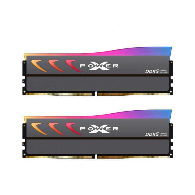 Памет Silicon Power Storm RGB 32GB (2x16GB) DDR5 UDIMM 6000MHz, CL36, 1.3 V5 V 