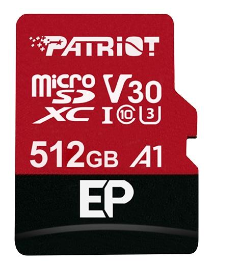 Карта памет Patriot EP Series 512GB Micro SDXC V30