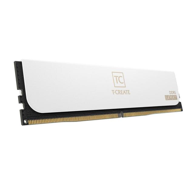 Памет Team Group T-CREATE EXPERT White 32GB (2x16GB) DDR5 6000MHz, CL30, 1.35 V