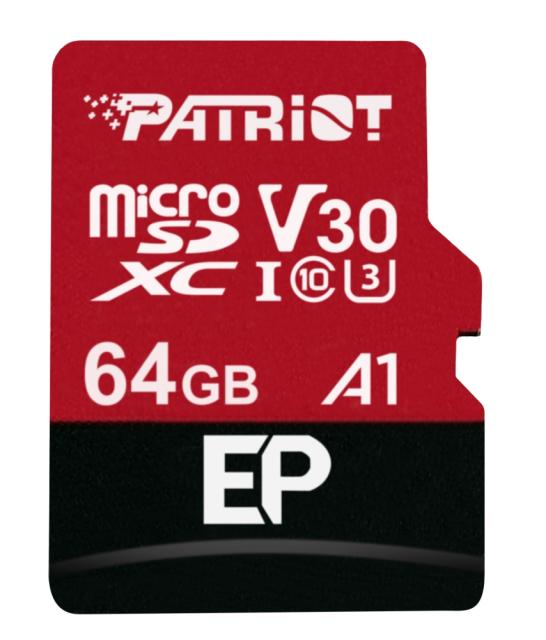 Карта памет Patriot EP Series 64GB Micro SDXC V30