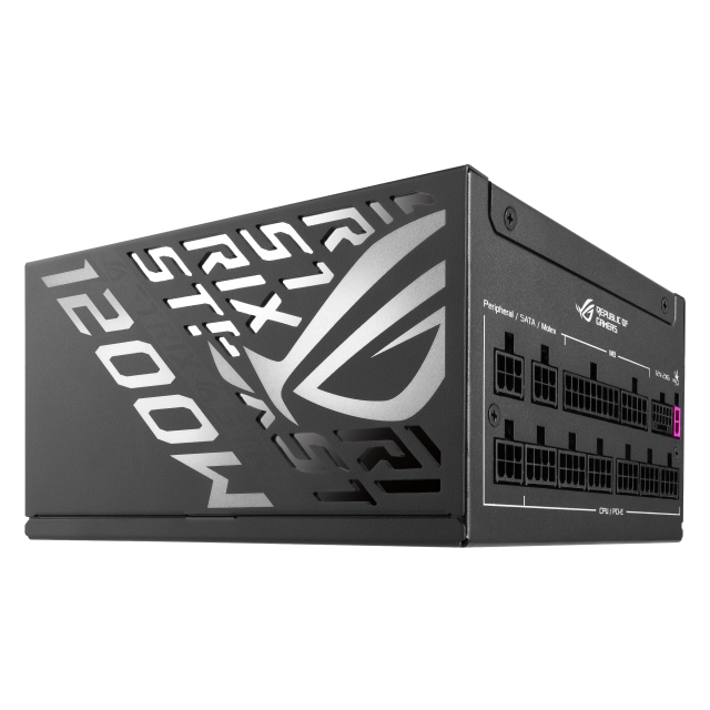 Захранване ASUS ROG STRIX 1200W, Active PFC, ATX 3.1, PCIe 5.1, 80 Plus Platinum, Fully Modular