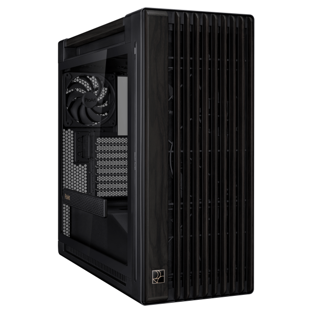 Кутия ASUS ProArt PA602 Wood Edition, Mid Tower, 2x USB 3.2, 1 x USB Type-C, 2 x USB 2.0, EATX, ATX Micro-ATX Mini-ITX