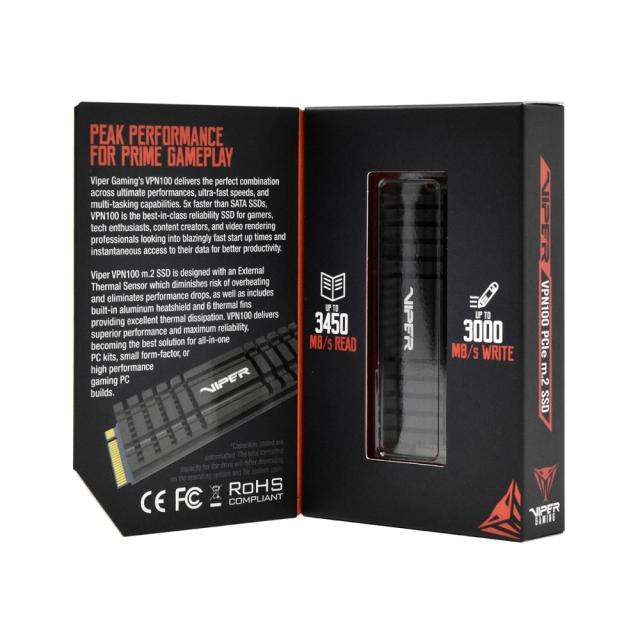 Patriot Viper VPN100 1TB M.2 2280 PCIE Gen3 x4