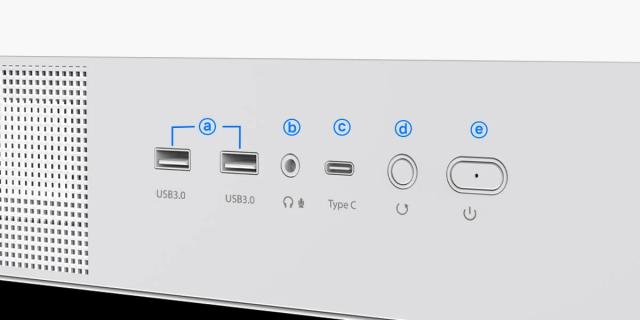 Кутия Zalman P40 Prism White, Middle Tower, Tempered Glass, 1 x USB 3.1 Type-C, 1 x USB 3.0, 1 x HD Audio, ATX / mATX / Mini-ITX
