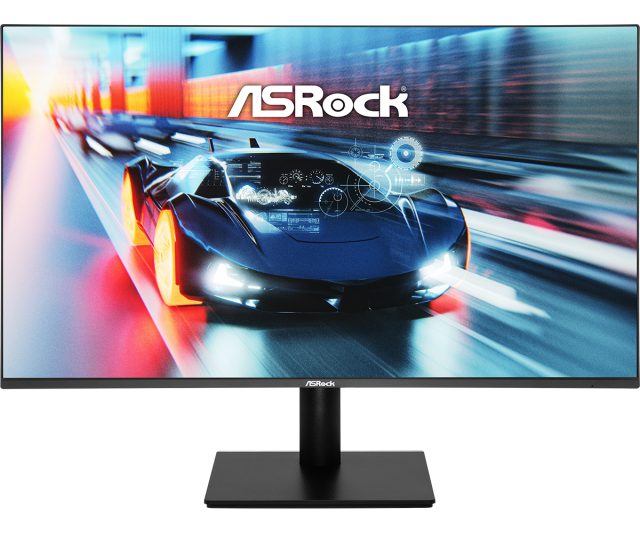 Монитор ASRock CL25FFA, 24.5" (62.23 cm) FHD IPS, 120Hz, 1ms, 300 cd/m² , HDMI, VGA