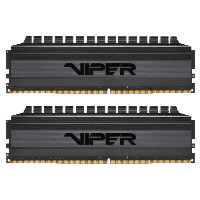 Памет Patriot Viper 4 Blackout 16GB (2x8GB) 3200Mhz, 1.35V