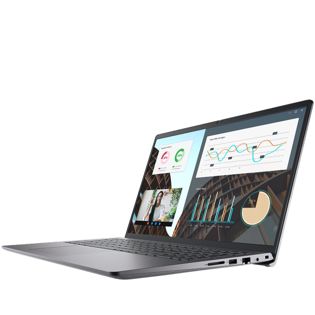 Лаптоп Dell Vostro 3530, Intel Core i3-1305U 5C (1.6/4.5GHz, 10MB Cache) 15.6" (39.62cm) FHD Anti-Glare, 120Hz, 8GB DDR4, 512GB SSD NVMe, Linux