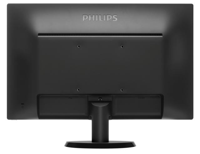 Монитор Philips 193V5LSB2, 18.5" Wide TN LED, 5 ms, 10M:1 DCR, 200 cd/m2, 1366x768 HD, Black