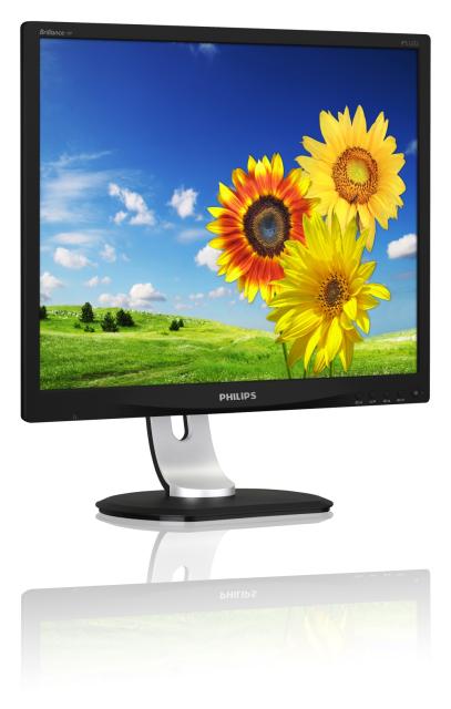 Монитор Philips 19P4QYEB, 19" ADS LED, 5 ms, 20M:1 DCR, 250 cd/m2, 1280x1024, USB, DVI,  DP, Speakers, Black