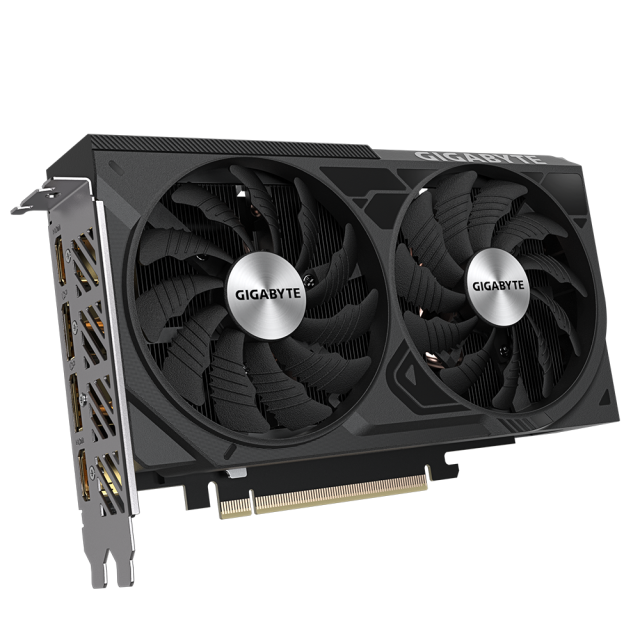 Видео карта GIGABYTE nVidia GeForce RTX4060 Ti WINDFORCE OC 16GB GDDR6, 128-bit, 2x HDMI, 2x DP