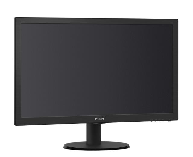 Монитор Philips 223V5LHSB, 21.5" Wide TN LED, 5 ms, 10M:1 DCR, 250cd/m2, 1920x1080 FullHD, HDMI, Black