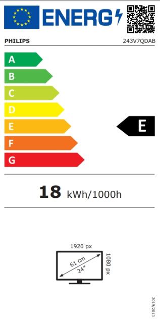 Монитор Philips 243V7QDAB, 23.8" Ultra Narrow Wide IPS LED, 4 ms, 1000:1, 10M:1 DCR, 250 cd/m2, FHD 1920x1080@75Hz, Flicker-Free, Low Blue, D-Sub, DVI, HDMI, Headphone Out, Speakers, Black
