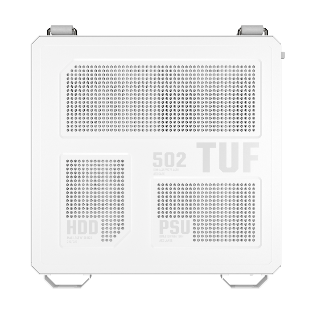 Кутия ASUS TUF Gaming GT502 Horizon ARGB White Edition, Mid Tower, 3 x USB 3.2, 1 x USB Type-C, 1 x headphone / Microphone, ATX, Micro-ATX, Mini-ITX