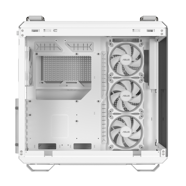 Кутия ASUS TUF Gaming GT502 Horizon ARGB White Edition, Mid Tower, 3 x USB 3.2, 1 x USB Type-C, 1 x headphone / Microphone, ATX, Micro-ATX, Mini-ITX
