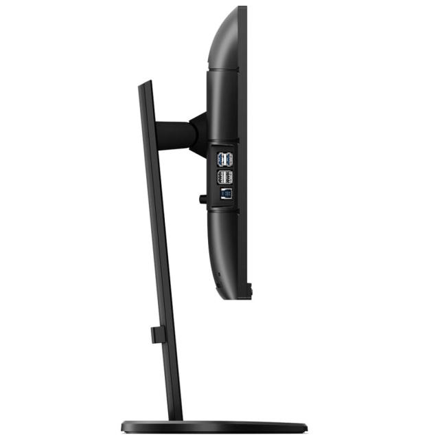 Монитор Philips 241B8QJEB, 23.8" Wide IPS, LED, 5ms, 1000:1, 20M:1 DCR, 250cd/m2, 1920x1080@60Hz, Tilt, Swivel, Heigh Adjust, Pivot, D-Sub, HDMI, DVI, DP, USB, Headphone Out , Speakers, Black