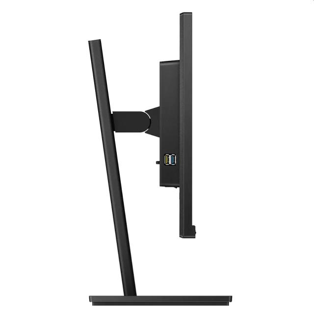 Монитор Philips 243S1, 23.8" Wide IPS LED, 4 ms, 1000:1 50M:1 DCR, 250cd/m2, 1920x1080@75Hz, HDMI, DVI, USB-C 3.2, Tilt, Pivot, Swivel, Height Adjust, Speakers,  Black
