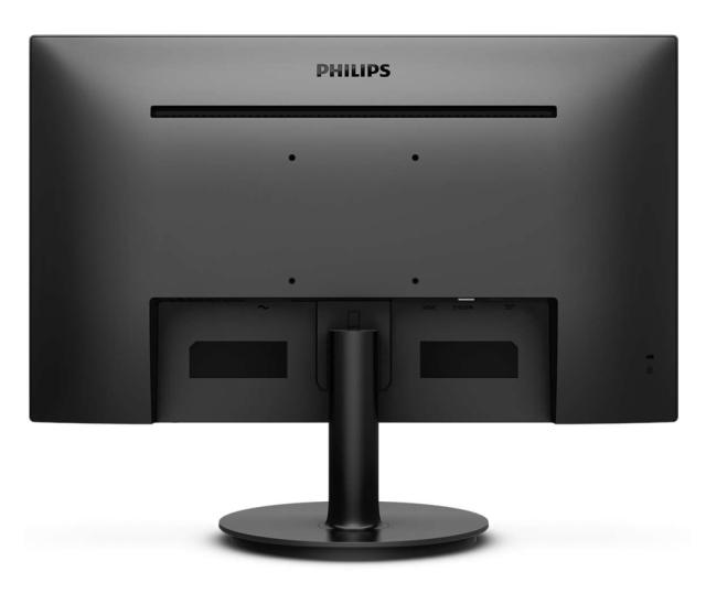 Монитор Philips 271V8L, 27" VA WLED, 1920x1080@75Hz, 4ms GtG, 250cd/m2, 3000:1, Mega Infinity DCR, Adaptive Sync, FlickerFree, Low Blue Mode, Tilt, D-SUB, HDMI