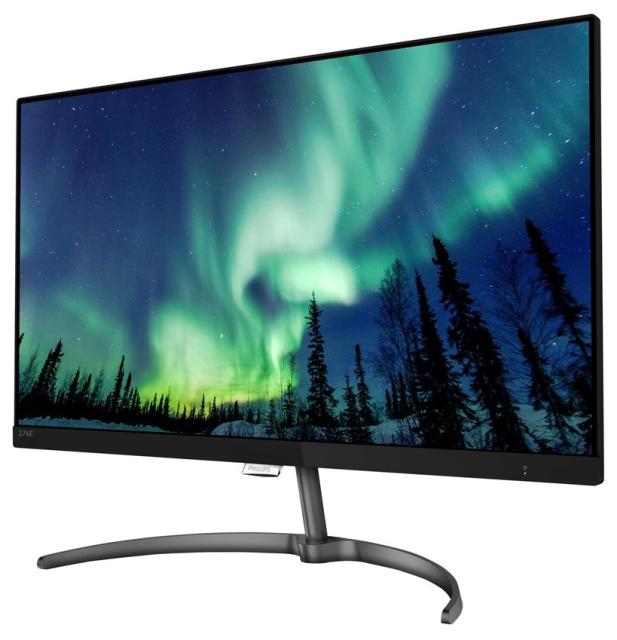Монитор Philips 276E8VJSB, 27" IPS WLED, 3840x2160@60Hz, 5ms GTG, 350cd/m2, 1000:1, DC20M:1, FlickerFree, Low Blue Mode, Tilt, 2xHDMI, DP