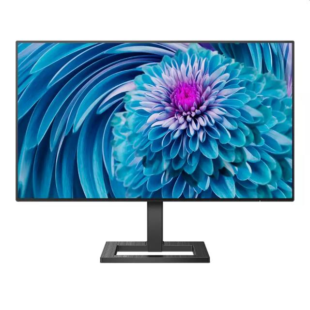 Монитор Philips 275E2FAE, 27" IPS WLED, 2560x1440@75Hz, 4ms GTG/1ms MPRT, 350cd/m2, 1000:1, Mega Infinity DCR, Adaptive Sync, FlickerFree, Low Blue Mode, 3Wx2, Tilt, Height Adjust, 2xHDMI, DP