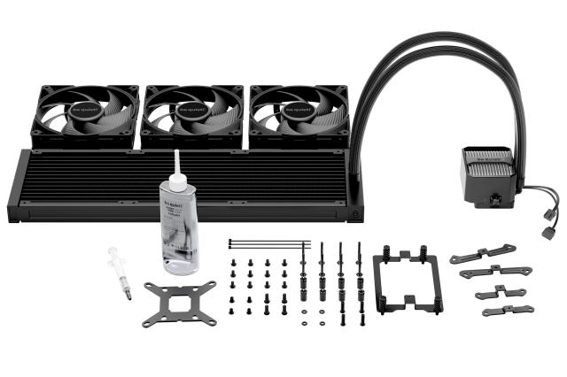 Охладител за процесор be quiet!, SILENT LOOP 3 420mm, 3 pin/4-Pin PWM, LGA1851/LGA1700/АМ4/AM5