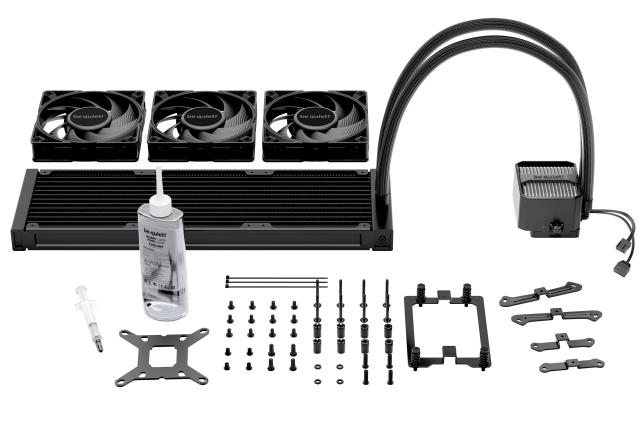 Охладител за процесор be quiet!, SILENT LOOP 3 360mm, 3 pin/4-Pin PWM, LGA1851/LGA1700/АМ4/AM5