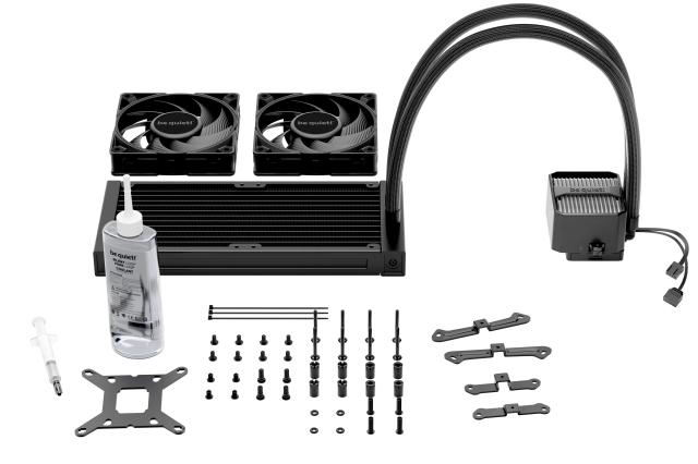 Охладител за процесор be quiet!, SILENT LOOP 3 240mm, 3 pin/4-Pin PWM, LGA1851/LGA1700/АМ4/AM5