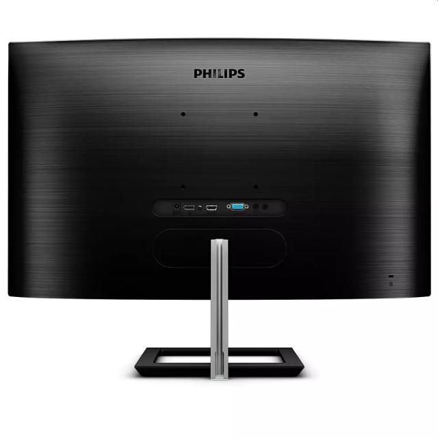 Монитор Philips 272E1CA 27" Curved 1500R WLED VA 1920x1080@75Hz, 4ms, 250cd/m2, 3000:1, Mega Infinity DCR, Low Blue Light, Tilt, D-SUB, HDMI, DP,  Speakers, Black