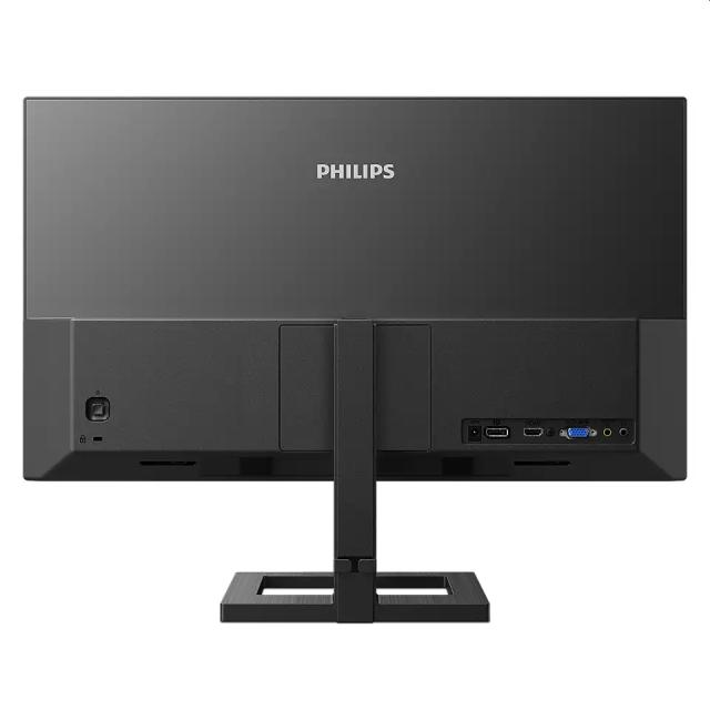 Монитор Philips 272E2FA/00, 27" IPS WLED, 1920x1080@75Hz, 4GtG, 1MPRT, 350cd/m2, 1000:1, Mega Infinity DCR, Adaptive Sync, FlickerFree, Low Blue Mode, 3Wx2, Tilt, D-SUB, HDMI, DP