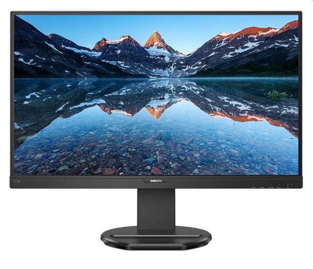 Монитор Philips 273B9, 27" IPS WLED, 1920x1080@75Hz, 4ms GTG, 250cd/m2, 1000:1, DC50M:1, Adaptive Sync, FlickerFree, Low Blue Mode, 2Wx2, Tilt, Height Adjust, Pivot, Swivel, D-SUB, HDMI, DP, USB hub