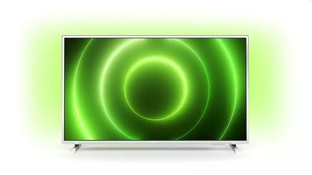 Телевизор Philips 32PFS6906/12, 32" FHD LED 1920x1080, DVB-T2/C/S2, Ambilight 3, HDR10+, HLG, Android 10, Dolby Vision, Dolby Atmos, Quad Core, BT 5.0, HDMI, USB, Cl+, 802.11n, Lan, 16W RMS, Silver