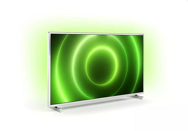 Телевизор Philips 32PFS6906/12, 32" FHD LED 1920x1080, DVB-T2/C/S2, Ambilight 3, HDR10+, HLG, Android 10, Dolby Vision, Dolby Atmos, Quad Core, BT 5.0, HDMI, USB, Cl+, 802.11n, Lan, 16W RMS, Silver
