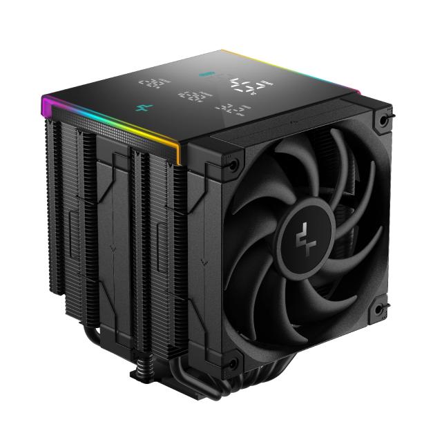 Охладител DeepCool CPU Cooler AK620 DIGITAL PRO - Dual-Tower, 3-pin/4-pin PWM - LGA1851/AM5