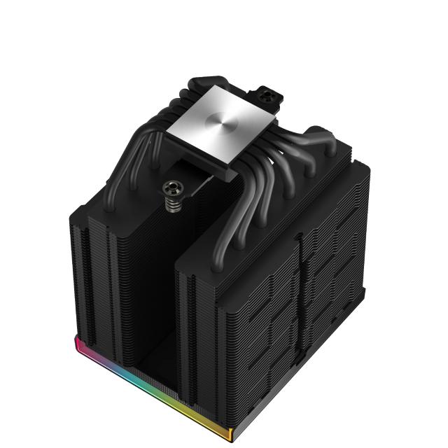 Охладител DeepCool CPU Cooler AK620 DIGITAL PRO - Dual-Tower, 3-pin/4-pin PWM - LGA1851/AM5