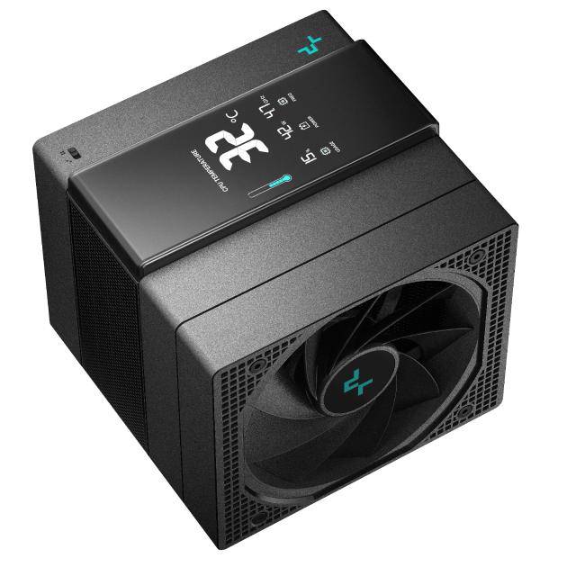 Охладител DeepCool CPU Cooler ASSASSIN IV VC VISION - Vapor Chamber, Dual-Tower, 4-pin PWM - LGA1851/AM5
