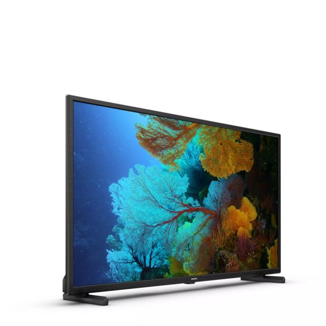 Телевизор Philips 39PHS6707/12, 39" (98cm) LED, HD Ready 1366x768, HDR10, DVB-T (MPEG-4), DVB-T2 (HEVC), DVB-S, DVB-S2, DVB-C, Smart, WiFi 802.11n, Bluetooth 5.0, CI+, RJ45, 3xHDMI, 2xUSB, HDCP 2.3, 12 W, Quad Core, Android 10, Black 