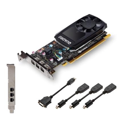 Видео карта PNY Nvidia Quadro P400 V2 2GB, GDDR5, 64bit, PCI-E 3.0, Low Profile, 3x DP
