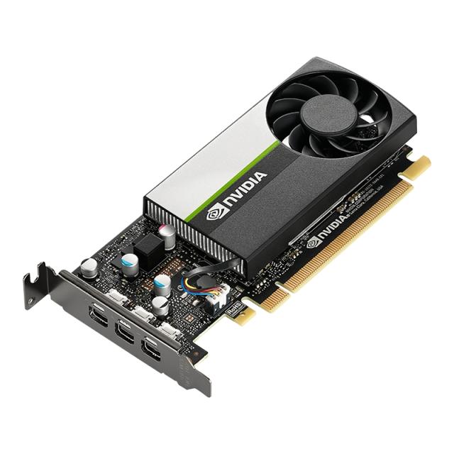 Видео карта Nvidia T400, 2GB, PNY VCNT400-SB, PCI-E 3.0, GDDR6, 64-bit, 3 x mini DisplayPort